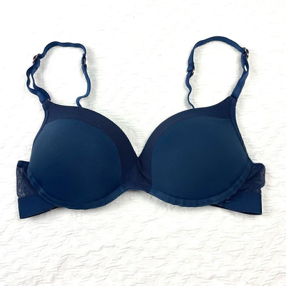 BUY 1 GET 1 FREE Secret Treasures 34B dark navy blue demi comfortable every day